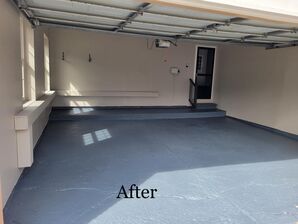 Before & After Painting Residential Garage in Troy, MI (2)